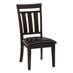 Upholstered Slat back Dining Chair